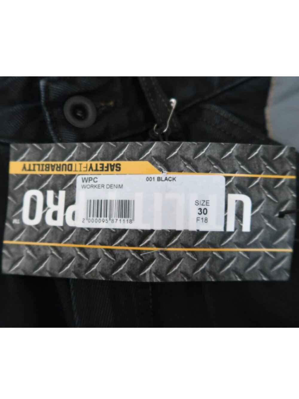 UTILITY PRO U.P.W.W. Coated Jeans NWT sz 30 Authentic workwear - Picture 11 of 11